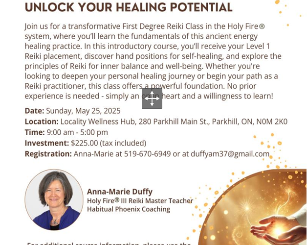 reiki class